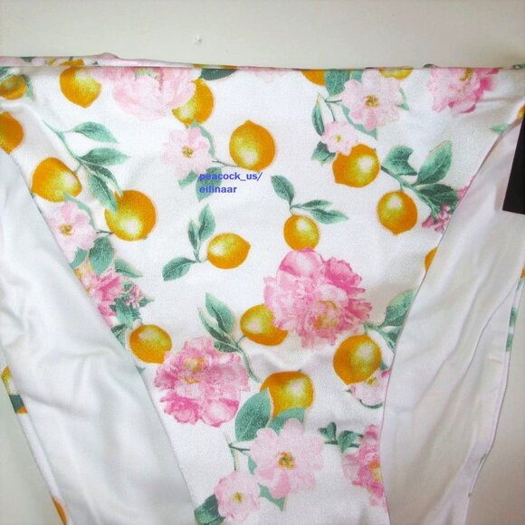 36DD/L Victoria Secret Swim Push Up w/o pad Top Bikini Set Side Tie Cheeky botto - Picture 10 of 11